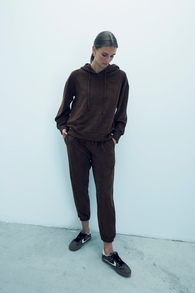 Miki Terry Jogger Choco