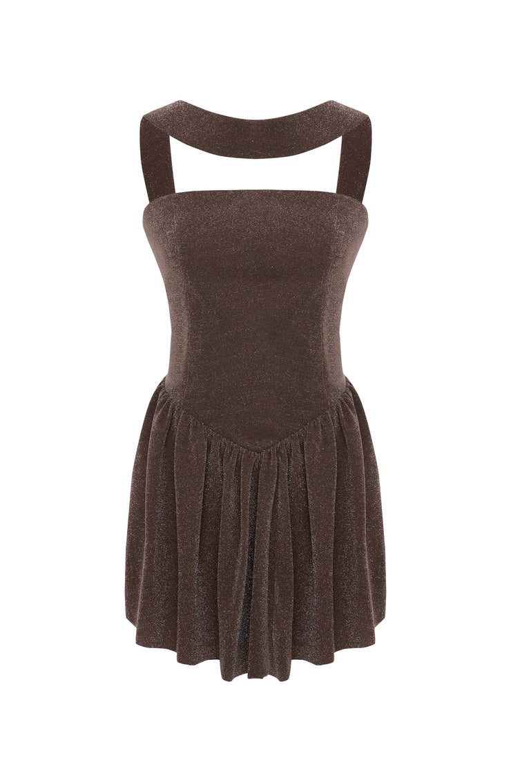 Beaufoy Mini Dress Choco