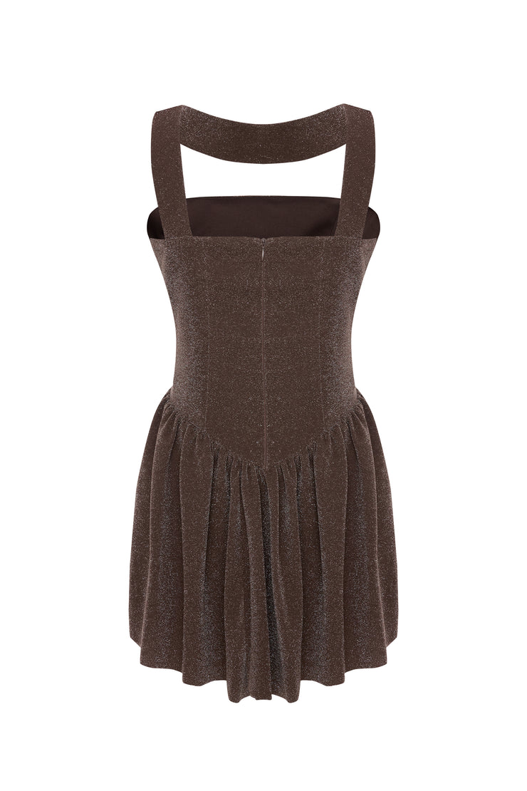 Beaufoy Mini Dress Choco