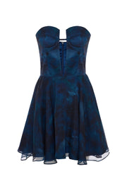 Reine Mini Dress Navy Blue