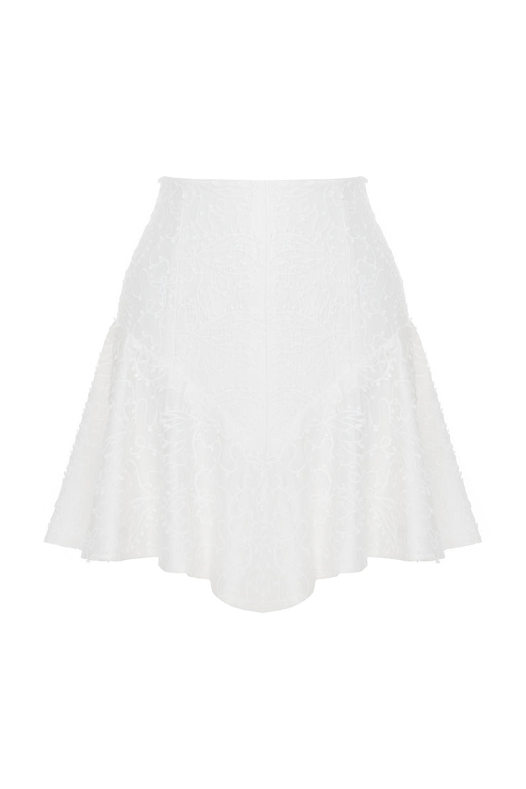 Houri Skirt White