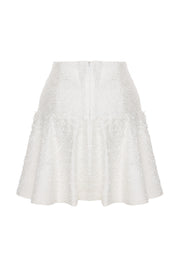 Houri Skirt White