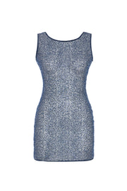 Carette Mini Dress Navy Blue