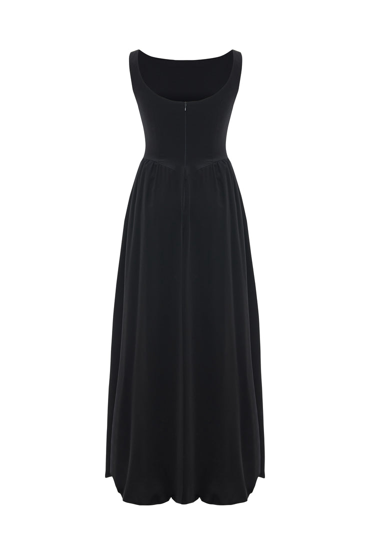 Dominique Maxi Dress Black