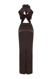 Cher Maxi Dress Choco