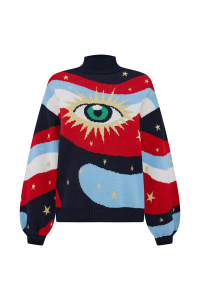 Avalanche Intarsia Knit Sweater