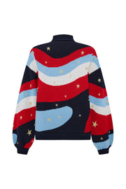 Avalanche Intarsia Knit Sweater