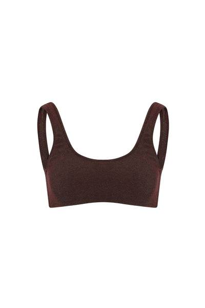 Aria Terry Tank Choco