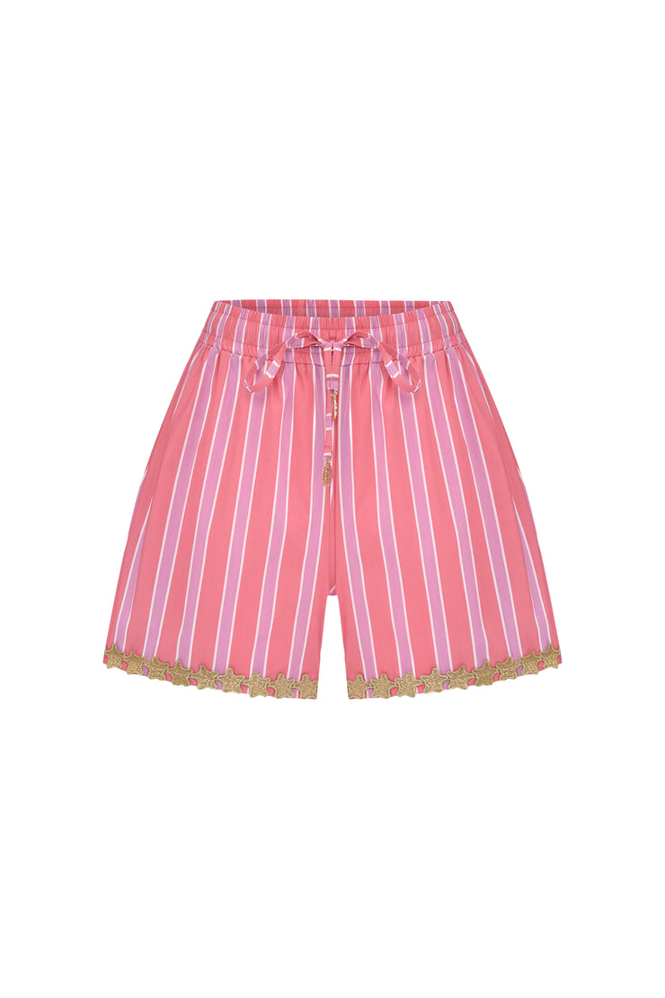 Shorts In Guava Star