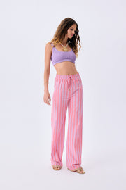 Trousers In Guava Star