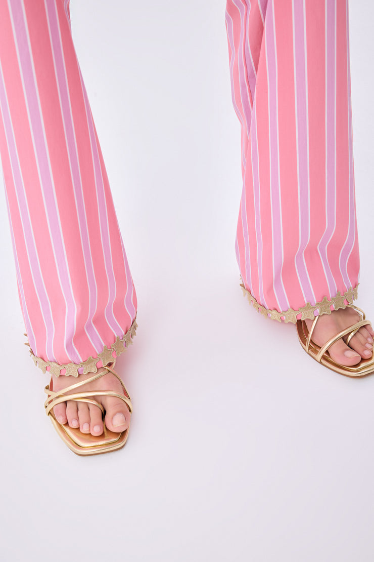 Trousers In Guava Star