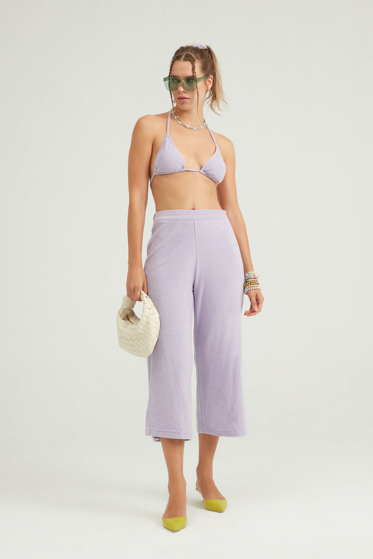 Roda Terry Trousers Lavender