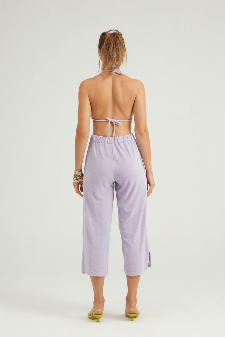 Roda Terry Trousers Lavender