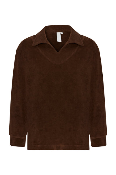 Gia Terry Sweatshirt Choco