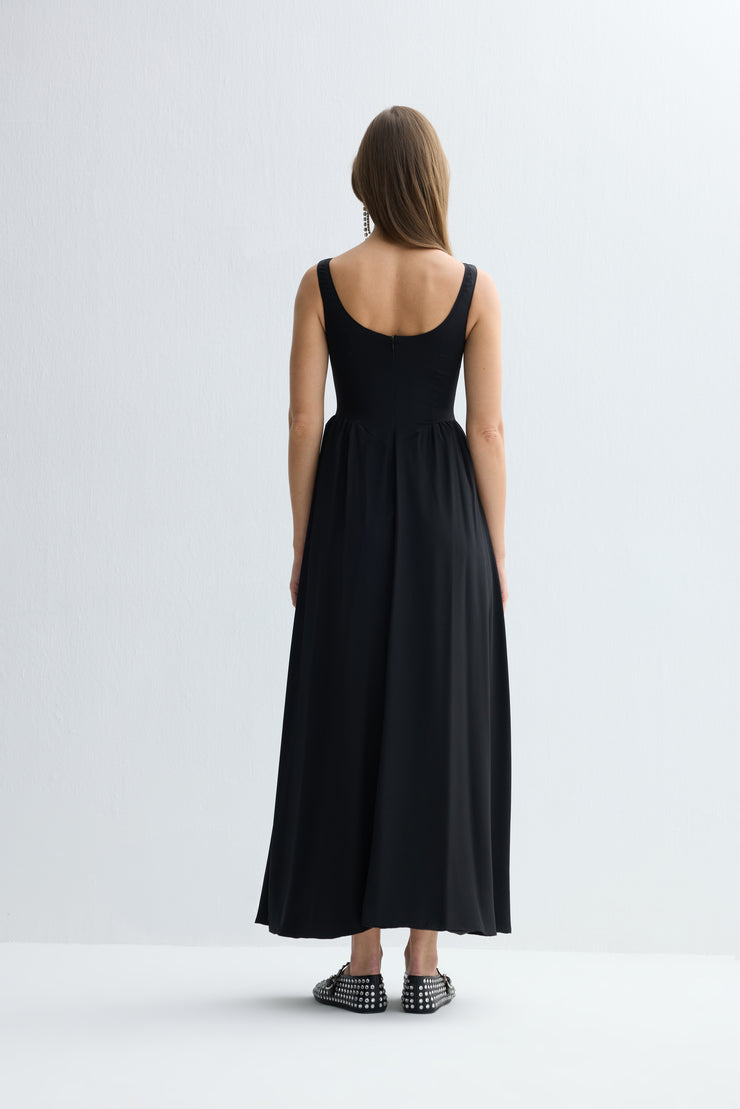 Dominique Maxi Dress Black