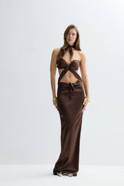 Cher Maxi Dress Choco