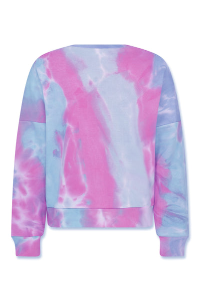 Tie Dye Sweatshirt Pink