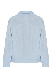 Gia Terry Sweatshirt Blue