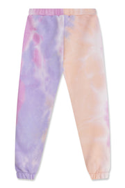 Kids Tie Dye Jogger Purple